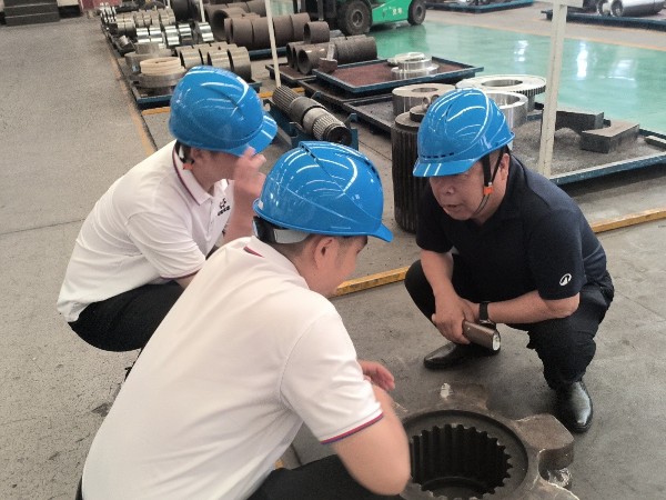山西景總蒞臨河南雙志考察，聚焦鏈輪軸組工藝及產能